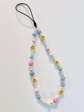 Smiley Phone Charm